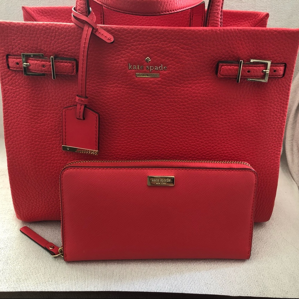 Kate Spade Tote with Matching Wallet
